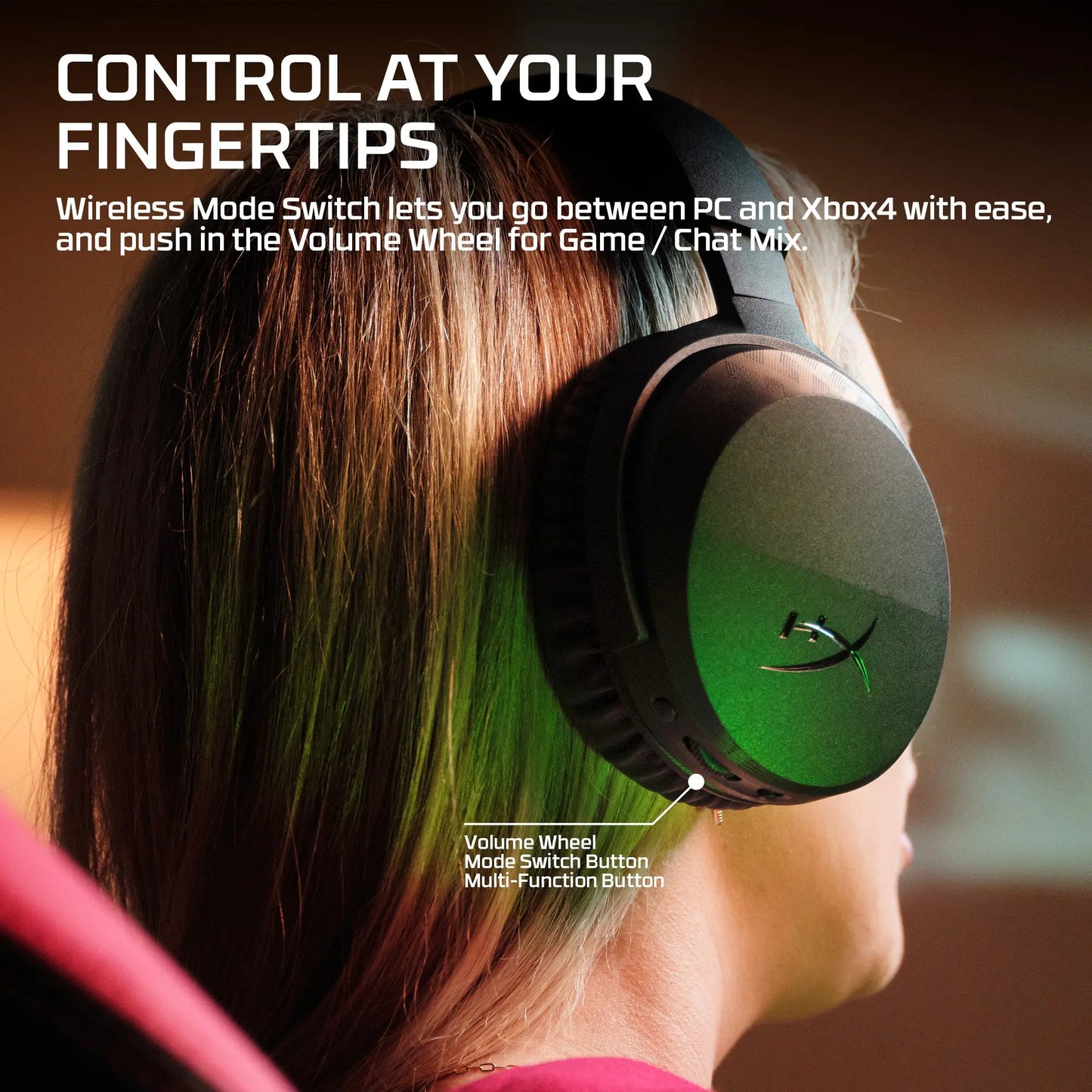 HyperX CloudX Stinger 3 Wireless Gaming Headset for Xbox