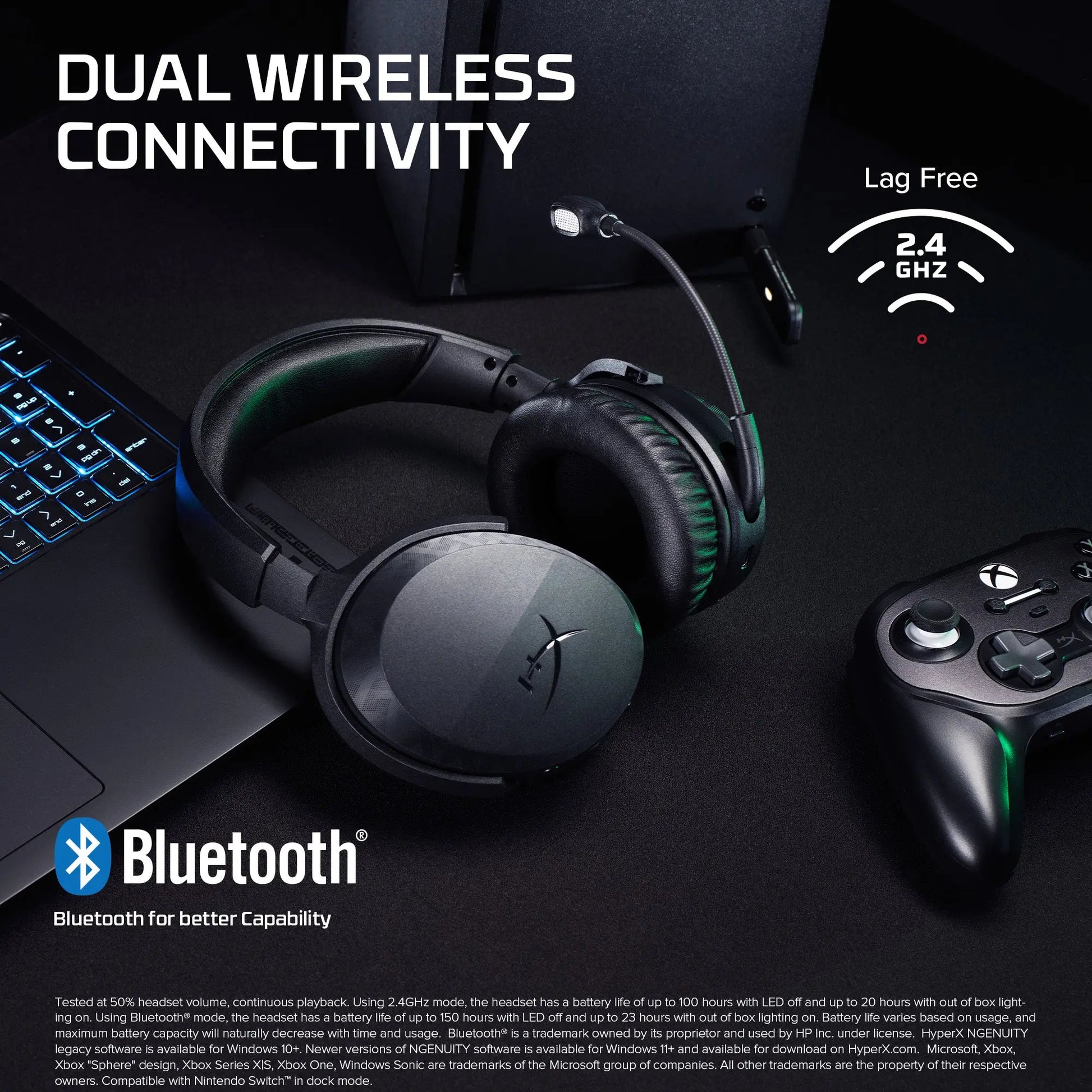 HyperX CloudX Stinger 3 Wireless Gaming Headset for Xbox