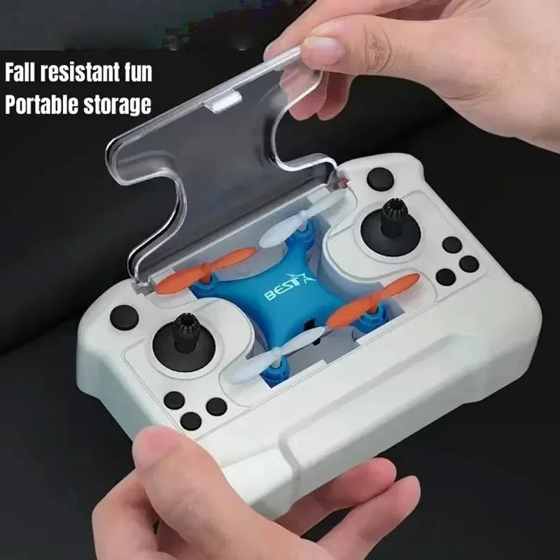 Mini Remote Control Quadcopter Drone with Altitude Hold Feature for Children